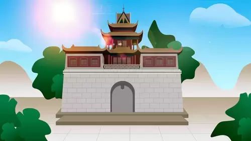中國古建-寺院樓閣插圖