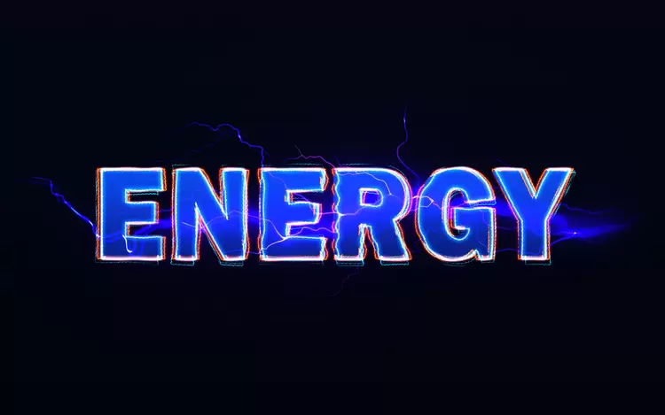 ENERGY藝術字