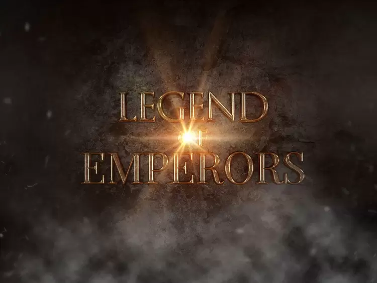 LEGEND-EMPERORS藝術字