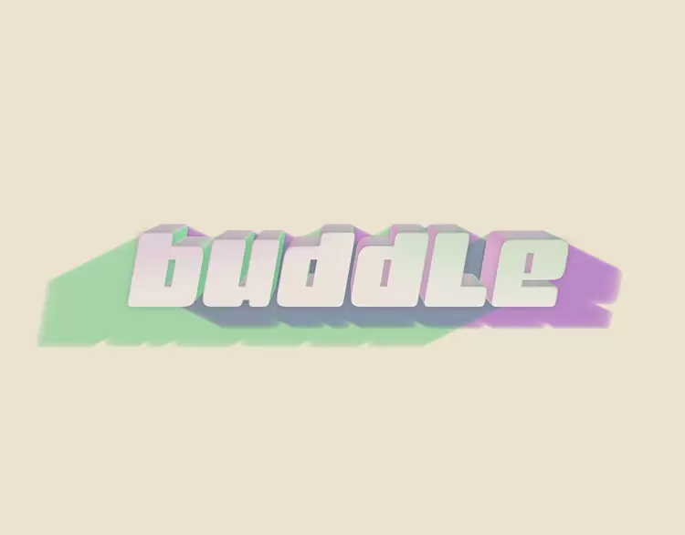 BUDDLE藝術字