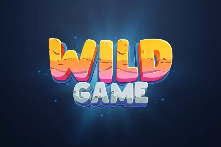 WILD-GAME藝術字