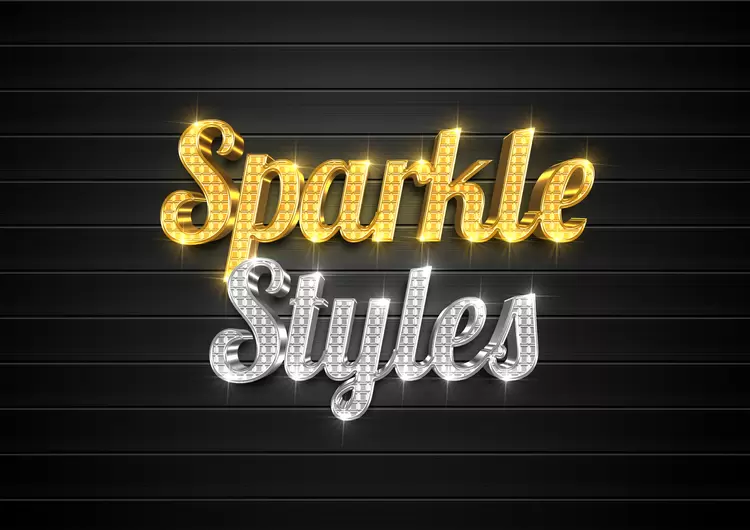SPARKLE-STYLES藝術字