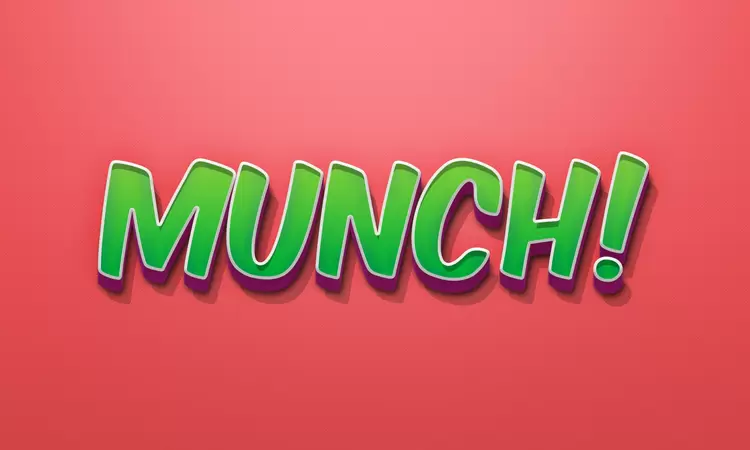 MUNCH藝術字