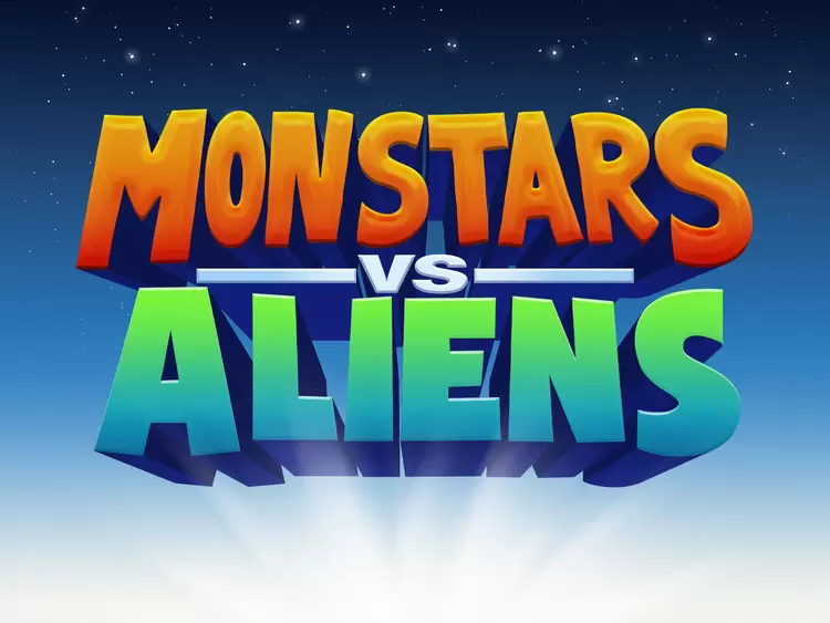 MONSTARS-VS-ALIENS藝術字