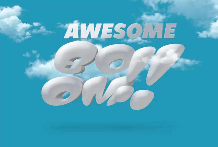 awesome-GO-ON藝術字
