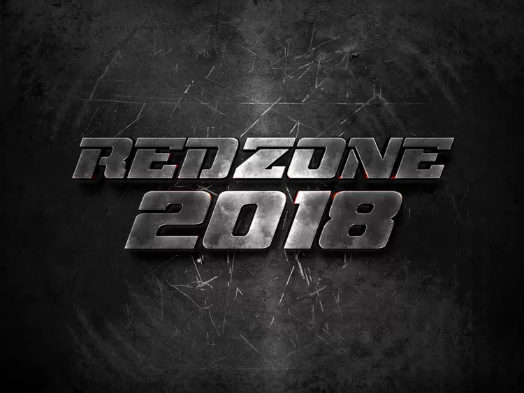 REDZONE-2018藝術字