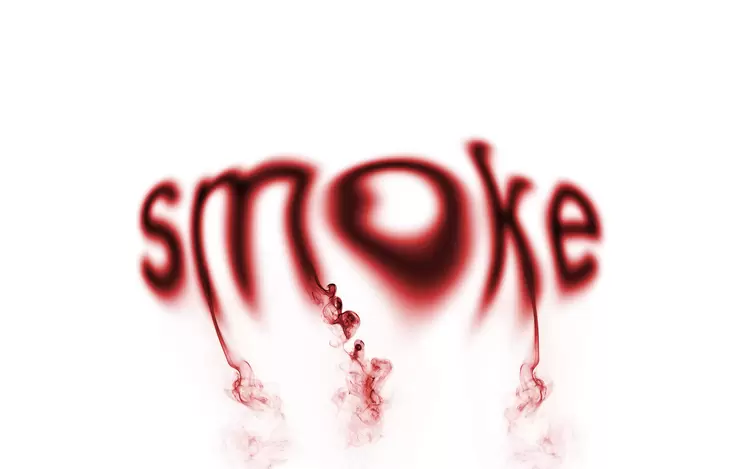 SMOKE藝術字