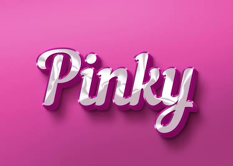 PINKY藝術字