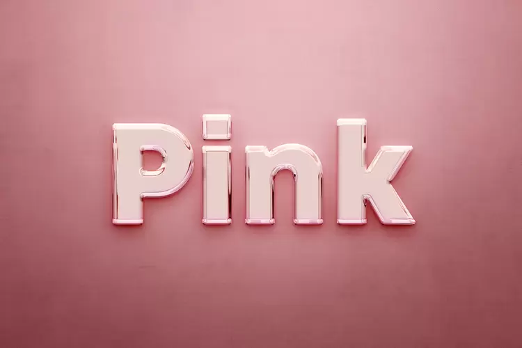 PINK藝術字