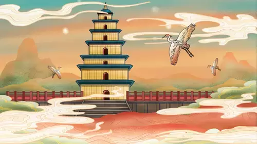 中国著名古建筑-大雁塔插圖
