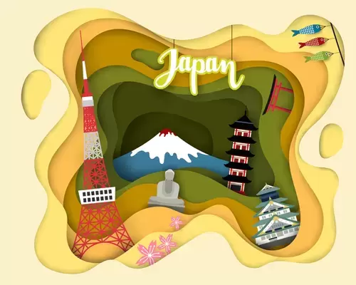 世界印象-日本插圖
