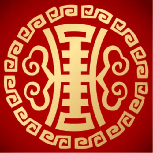 漢字圖案插圖
