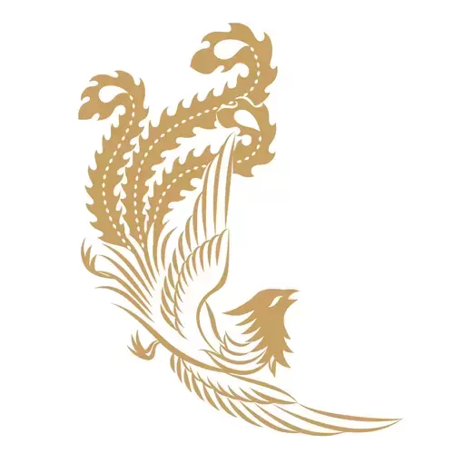 龍鳳圖案插圖素材