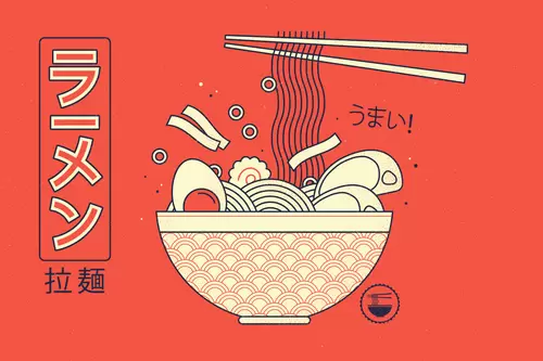 日本美食-拉麵插圖
