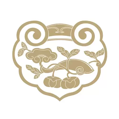 鏤空花紋雕刻圖案-鯉魚插圖