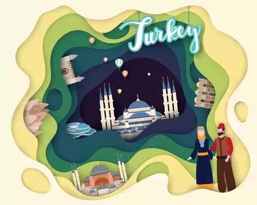 世界印象-土耳其插圖