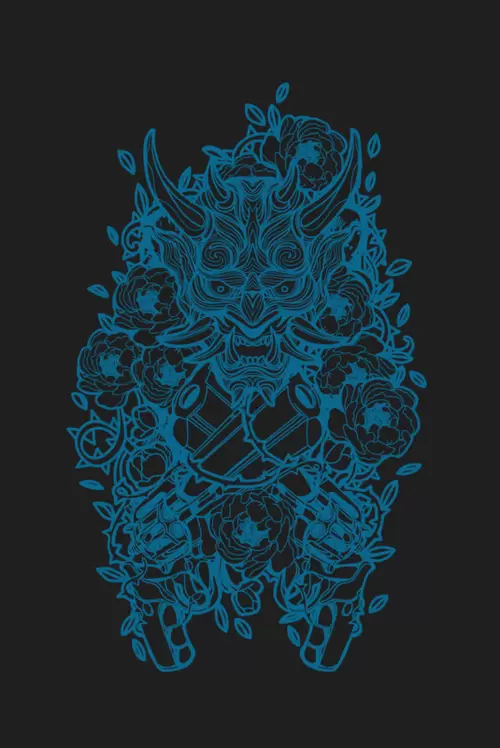 紋身圖案插圖素材